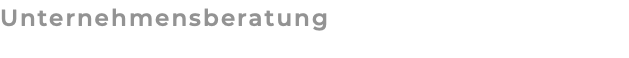 Unternehmensberatung