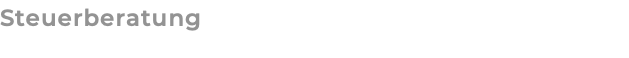 Steuerberatung